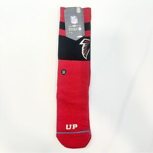 Stance Red and Black NFL Athletic Socks